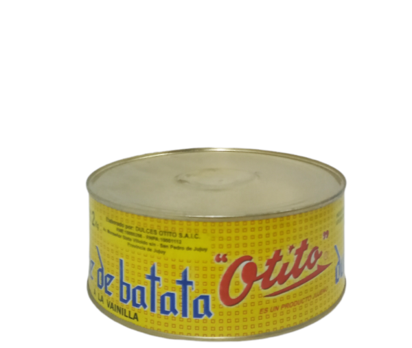 Dulce de Batata a la Vainilla en lata 2kg - Otito