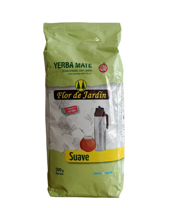 Yerba Mate Flor de Jardín Suave 500gr.